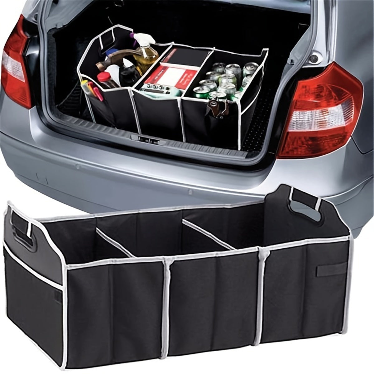 AuraStore™ Foldable Trunk Organizer